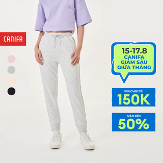Quần nỉ nữ canifa kiểu basic dáng jogger 6bp23w006