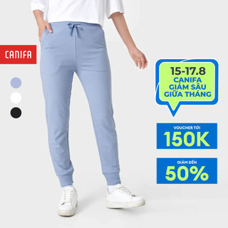 Quần nỉ nữ canifa kiểu basic dáng jogger 6bp23w004