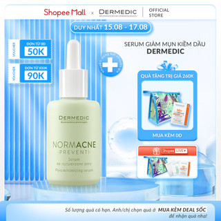Serum Dermedic Kiềm Dầu Thu Nhỏ Lỗ Chân Lông Da Dầu Dermedic Normacne Preventi Widened Pores Serum 30 ml
