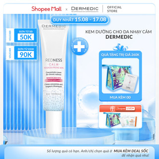 Kem dưỡng Dermedic phục hồi da mỏng yếu nhạy cảm Redness Concentrate Cream For Chronic Diseases 40ml