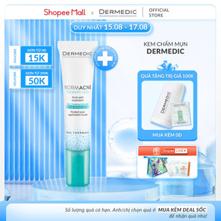 Chấm mụn Dermedic NORMACNE Therapy H2O2 acne spot treatment 15ml