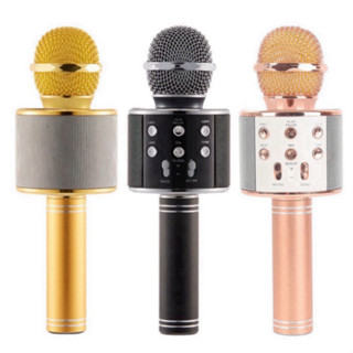 Mic Hát Karaoke Cầm Tay Không Dây - Micro Karaoke Bluetooth