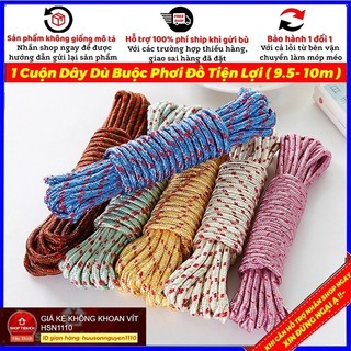 1 cuộn dây dù 9.5- 10m buộc đồ tiện lợi
