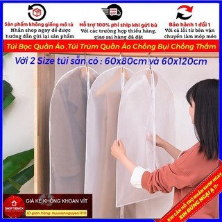 Túi Bọc Quần Áo ,Túi Trùm Quần Áo Chống Bụi Chống Thấm (HSN)