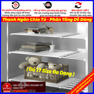 (Đủ size) Tấm ngăn chia tủ quần áo - tủ bếp BẢOHÀNH1ĐỔI1 không cần khoan vít  (HSN)