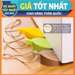 ~01 miếng chặn cửa hình lá cây nhiều màu (MDTT)