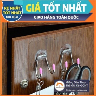 ~1 Móc INOX Dán Tường Dạng Móc Câu Đôi (MDTT)