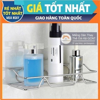 ~kệ chữ nhật inox dán tường
