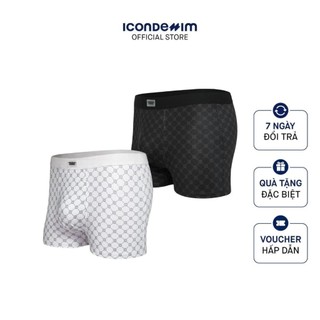 Quần boxer icondenim brandname pattern bxid0021