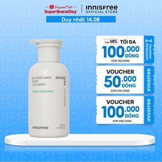 Sữa tắm hương nước hoa innisfree My Perfumed Body Cleanser 330ml (New 2023)