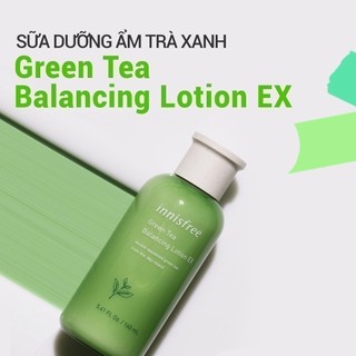 Sữa dưỡng cân bằng độ ẩm innisfree Green Tea Balancing Lotion Ex 160ml