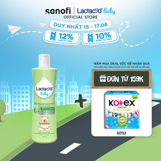 Sữa Tắm Gội Trẻ Em Lactacyd Milky Bảo Vệ, Nuôi Dưỡng Da và Tóc Bé Vượt Trội 250ml
