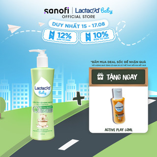 Sữa Tắm Gội Trẻ Em Lactacyd Milky Bảo Vệ, Nuôi Dưỡng Da và Tóc Bé Vượt Trội 500ml