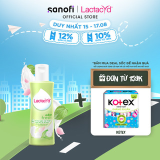 Dung Dịch Vệ Sinh Phụ nữ Lactacyd Odor Fresh Ngăn Mùi 24H 150ml