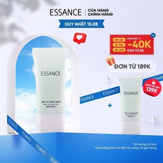 Kem lót hiệu chỉnh sắc da kiểm soát dầu Essance Veil Fit Green Base SPF20 PA++ 30ml