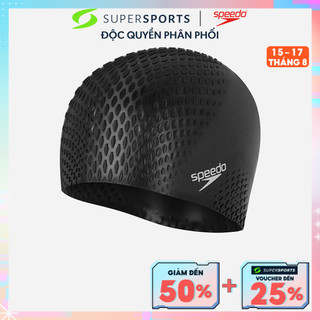 Mũ bơi unisex speedo bubble active + cap - 8-139540001