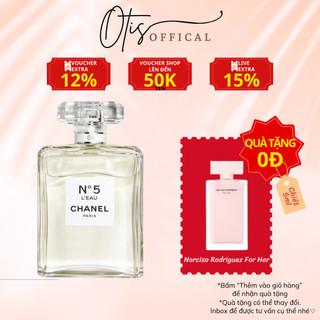 Nước hoa chiết 10ml nữ chanel no 5 l'eau hương thơm sang trọng, gợi cảm, nhẹ nhàng