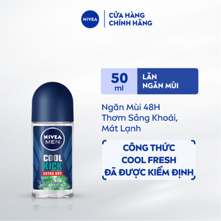 Lăn ngăn mùi nivea men cool kick mát lạnh - thơm sảng khoái - 83188