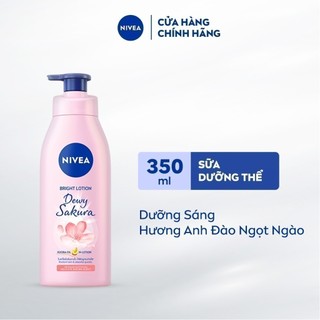 Sữa Dưỡng Thể NIVEA Sáng Da Hương Hoa Anh Đào (350 ml) - 85703