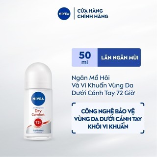 Lăn Ngăn Mùi NIVEA Khô Thoáng 72H (50 ml) - 81611