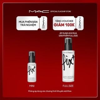  Xịt khoáng MAC Fix+ Multitasking Setting Spray 30ml không cồn, dưỡng ẩm và khóa makeup đến 12 giờ