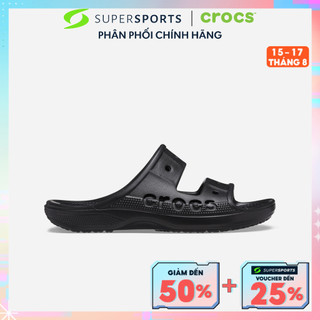 Dép quai ngang unisex crocs baya - 207627-001