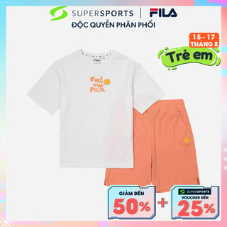 Đồ bộ thời trang trẻ em fila heritage feel my fila - fk2fsf2202x-owh