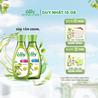 Sữa tắm ôliv dưỡng ẩm 250ml