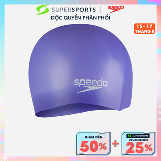 Mũ bơi unisex speedo moulded silc cap - 8-7098415333