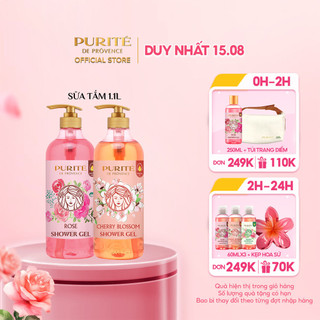 Sữa tắm thiên nhiên purité 1.1l
