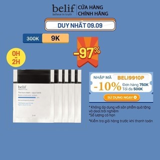 Combo 5 Kem cấp ẩm tức thì dạng gel Belif The True Cream Aqua Bomb 3mlx5