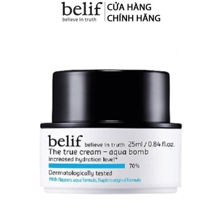 Kem cấp ẩm tức thì dạng gel Phiên bản đặc biệt Belif The True Cream Aqua Bomb Cake 25ml