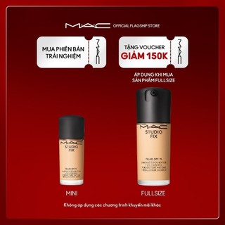 MAC Kaizen Studio Fix Fluid SPF 15 15ml kem nền dưỡng da, che phủ linh hoạt cho lớp nền mịn lì
