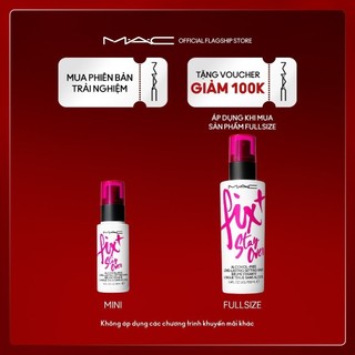  MAC Fix+ Stay Over 30ml / giúp lớp trang điểm lâu trôi, bảo vệ ánh sáng xanh, không chứa cồn