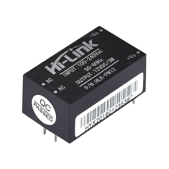 Module Nguồn AC To DC 12VDC 3W HLK-PM12