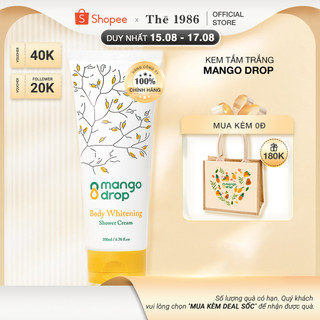Kem Tắm Trắng Mango Drop Làm Trắng Body Mangodrop Body Whitening Shower Cream 200Ml