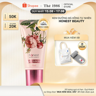 Kem Dưỡng Má Hồng Honest Beauty Dưỡng Hồng Hữu Cơ Tự Nhiên 24H Không Make Up Honest Organic Cosmetic Like A Rose
