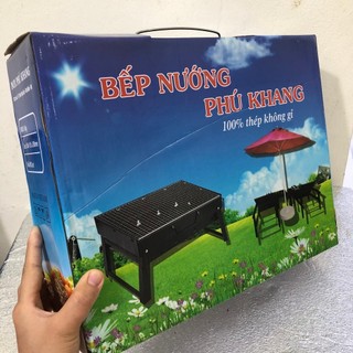 Bếp nướng than củi và than hoa loại ngắn