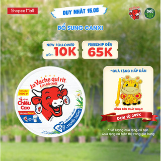 Phô mai Con Bò Cười 16 Miếng 224g – Vị truyền thống (La Vache qui Rit)