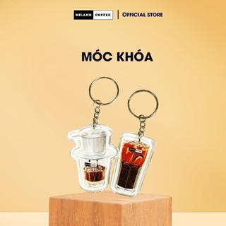 Móc khóa cà phê milano coffee