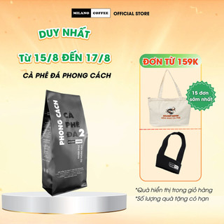 Cà phê Milano loại cà phê Đá 2 Phong Cách 250g