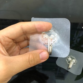  Combo 10 miếng Móc treo dán tường miếng dính trong