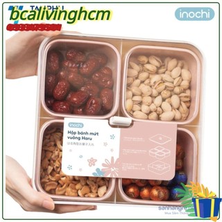 Haru Hộp bánh mứt vuông đựng bánh kẹo chính hãng inochi