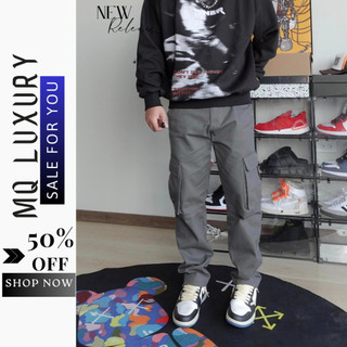 Quần Jogger Kaki - JG4 Quần Jogger Kaki Nam, Quần Túi Hộp Nam Chất Vải Kaki Co Giãn MQ LUXURY