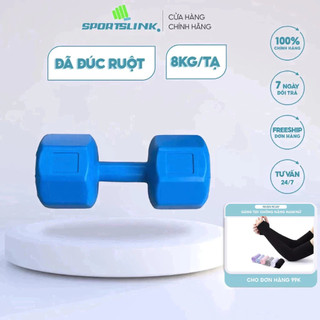 Tạ tay nhựa Sportslink vn 8kg (xanh dương)