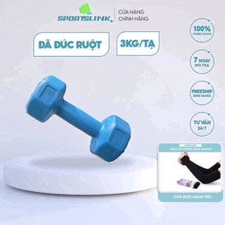 Tạ tay nhựa vn 3kg Sportslink ttn3