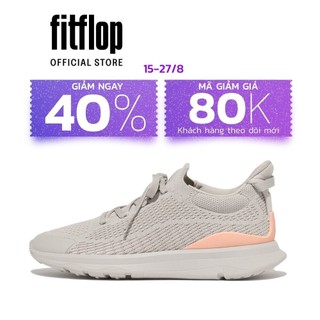 Giày thể thao cổ ngắn nữ fitflop vitamin - clay grey/blushy - ns hv3-b35