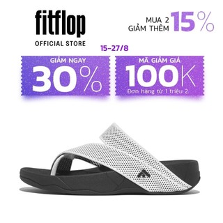Dép xỏ ngón nam fitflop sling - urban white - mc gz8-194