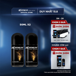 Combo 2 Lăn Khử Mùi Xmen for Boss 50ml Luxury Legend Motion