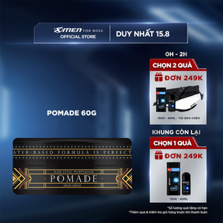 Pomade tạo kiểu tóc X-Men For Boss High Hold - Dày bồng lãng tử 60g